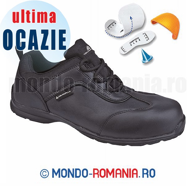 Pantofi de protectie complet din piele bombeu compozit- STRATEGY